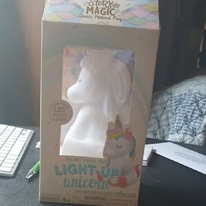 Light-Up Unicorn Night Light - Paint Your Own